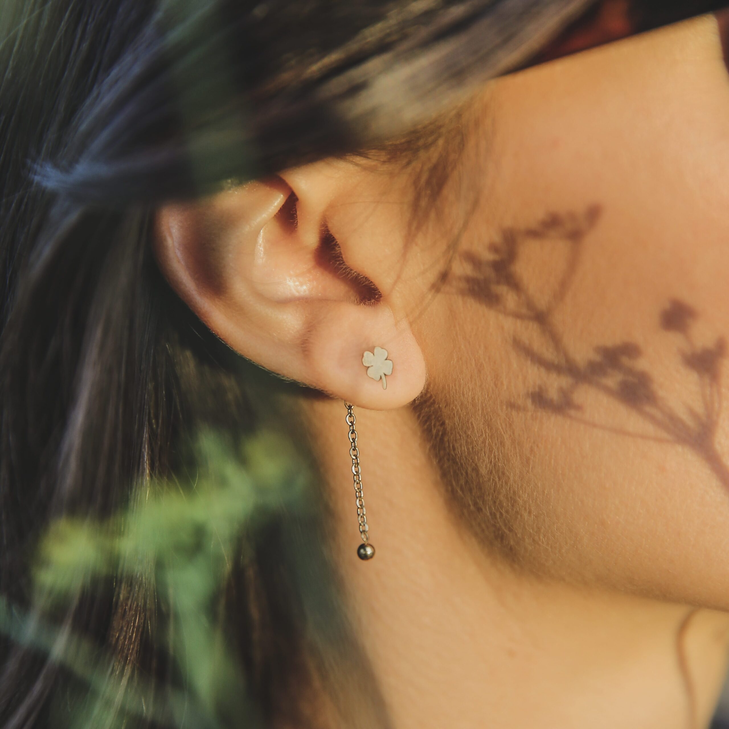 Boucles d’oreilles Trèfle