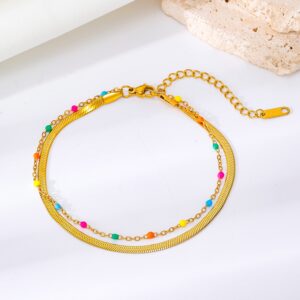 Chaine de cheville Rainbow